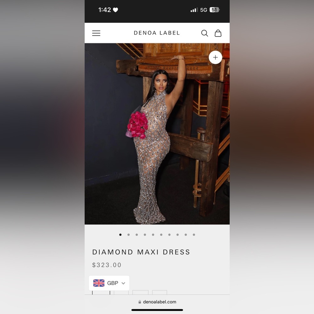 Diamond Maxi Dress